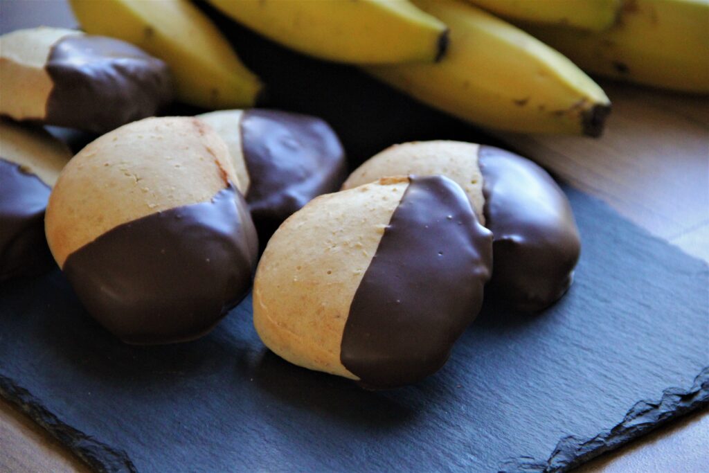 scones med banan og chokolade light udgave